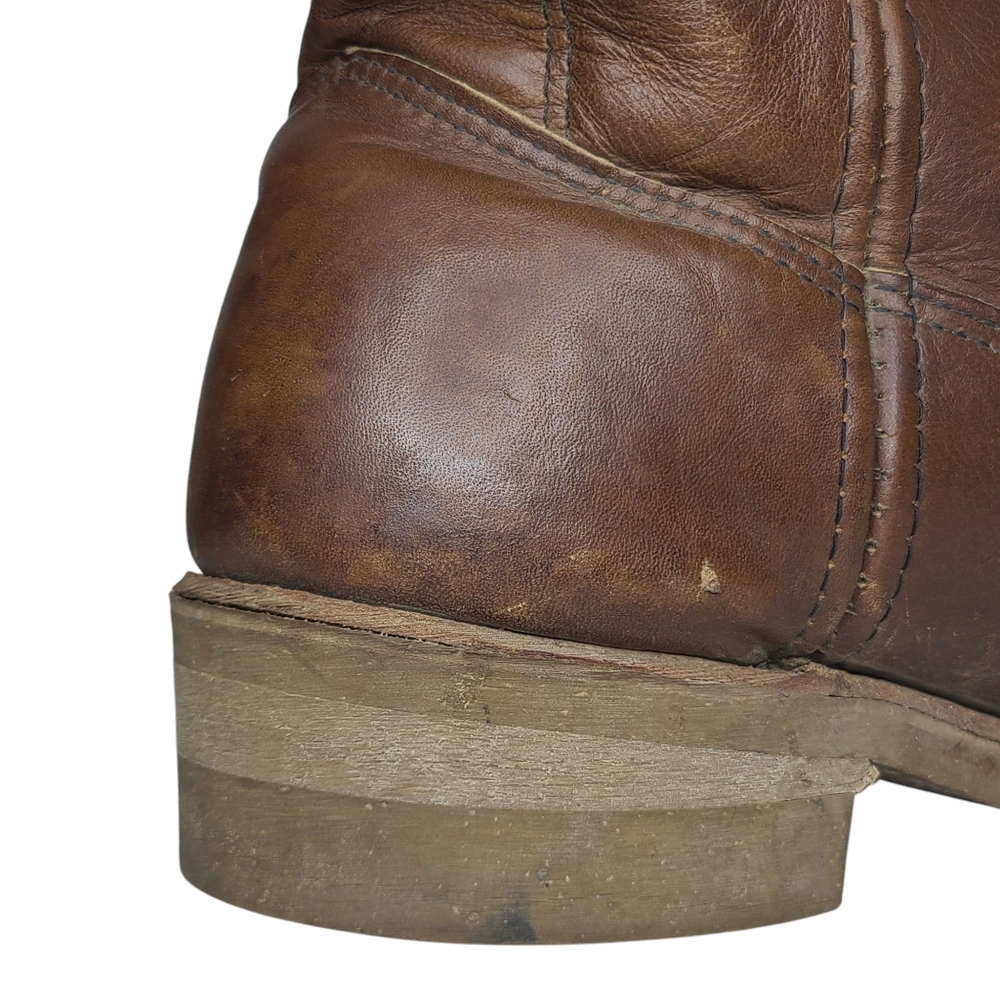 Red Wing Shoes Pecos Nailseat Boots 1155 Size 9EEE Triple Wide - Picture 12 of 16
